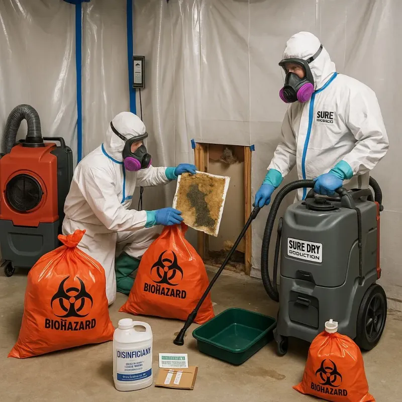Contaminated Water Handling Protocols process in Mountain Home, NC